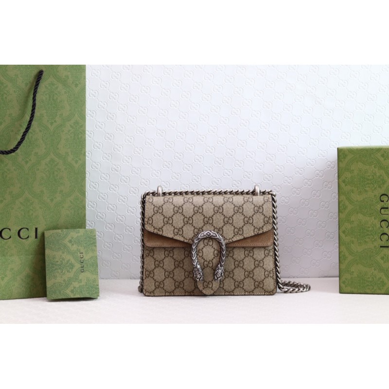 Gucci High Quality 421970 Dionysus GG Supreme mini Beige bag